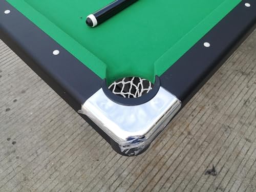 NovaVale 5.5Ft 3-in-1 Folding Billiard Table Green