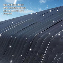 ZFUCMAYL Thickened Greenhouse Insulated Blanket,Plant Covers Quilt,Rainproof Greenhouse Quilt,for Grow Tunnel Insulation and Moisturizing,Only Includes Quilt(300x1200cm)