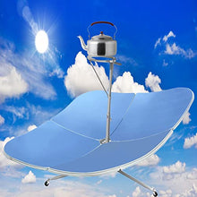 Portable Concentrating Oven BBQ Grill Multifunctional Solar Cooker Parabolic Sun Oven Outdoor Stove High Calorific Value for Home Garden Yards Camping BBQ Cooking RV 1.5M Diameter