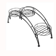 iumLeap Flower Plant Pot Rack Strong Metal Standing Holder Home Garden Indoor Display Plant Stand Shelf Planter Pot Trays
