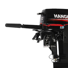 LIAPDG 2 Stroke 12 HP Outboard Motor 169cc Black