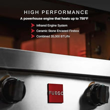 Fuego F27S-Pizza Table Top All 304SS Pizza Oven, Stainless Steel