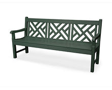 POLYWOOD Rockford 72-Inch Chippendale Bench, Green