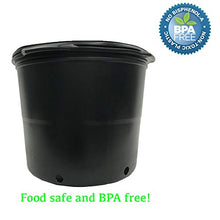 Viagrow Nursery Pots #7 Series Pallet 6.06 Gal Black (1,440 per pallet)