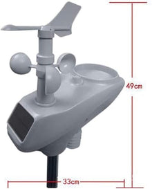 JDXQBLD Wireless Weather Station,Professional Sensor, High-Precision Durable, Color Display Touch Panel Weather Center