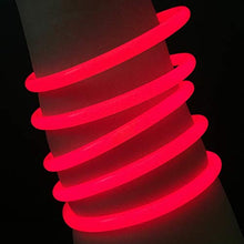 Glow With Us Red Glow Stick Bracelets 2500 Pack