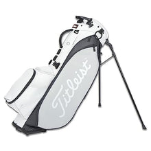 Titleist Players 5 Stand Bag (5-Way Top) White/Charcoal/Gray