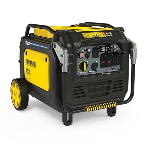 Champion 8500-Watt Electric Start Dual Fuel Portable Inverter Generator