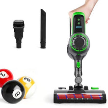 Cordless Pool Table Cleaner, Electric Brush & Vacuum for Billiard Felt Green