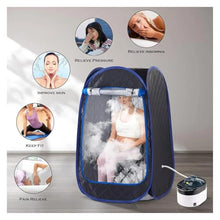 ZDGsrgWRG 4L Portable Folding Personal Steam Sauna Tent Set Remote Control