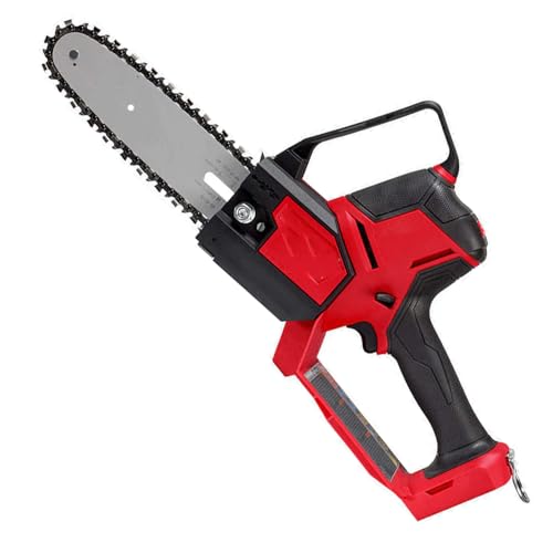 JINYUMT Pruning Saw, For Milwaukee 3004-20 M18 18V 8"" Cordless Pruning Saw (Size:19.8 x 9.9x 4.0 in) - Bare Tool, Red,black
