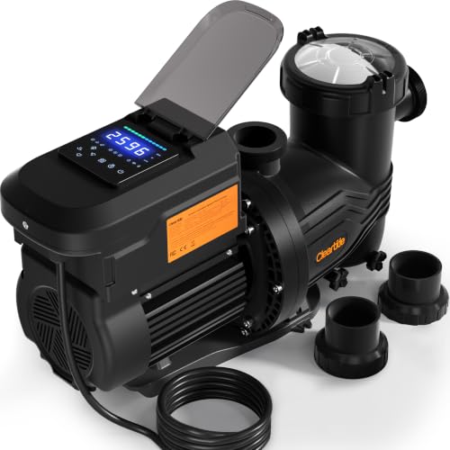 Cleartide 2 HP Smart Variable Speed Pool Pump, 9774GPH, 220-240V AC