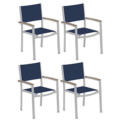Oxford Garden Travira Sling Armchair Set of 4 Ink Pen