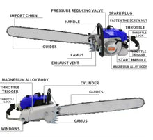Chainsaw MS070 sharpener wooden saw gasoline chain saw 36" bar ripping chain