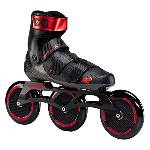 K2 Redline 125 Mens Inline Skates Black/Red Size 8.0