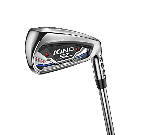Cobra Golf 2020 Speedzone One Length Iron Combo Set Men's Right Hand Reg Flex Chrome-Black-Blue