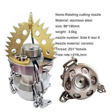 Arionyx 1/2 Tube Cleaning Nozzle High Pressure Chain Flail Jetting Nozzle for Sewer Drain Cleaning Machine