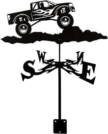 Weathervane Weather Vane Wind Direction Indicator Measuring Tools Wind Vanes Decorative Garden Yard (F1 Cars) (Sports Cars)