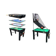 KICK Minotaur 48" 5-in-1 Multi-Game Table Black