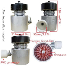 Portable Water Turbine Generator 1000W 110V Aluminum Alloy Miniature Water Turbine Generator Home Lighting TV Electric