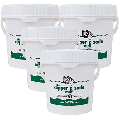 Jack's Magic The Copper & Scale Stuff Stain Solution #2 (10 lb) (4 Pack)