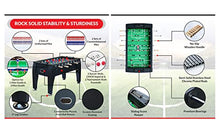 KICK Legend 55" Foosball Table Jet Black