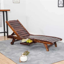 ONMYJFD Outdoor Balcony Household Leisure Pool Beach Chair Courtyard -air Folding Chaise Longue