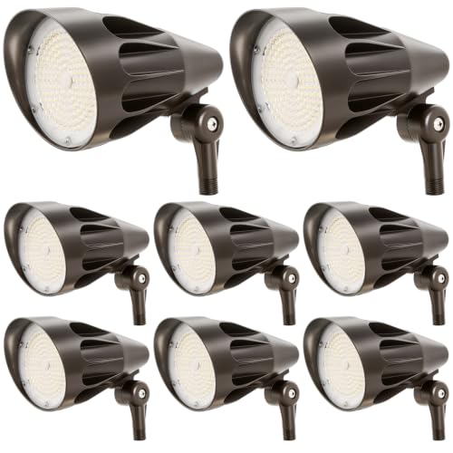 LED Bullet Spotlight Flood Light 30W/40W/50W Selectable Landscape Spotlight
