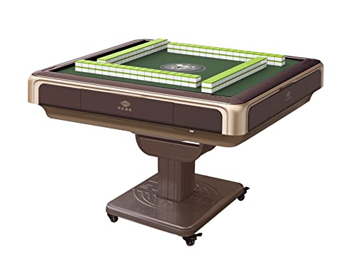 usamjtable Automatic Mahjong Table Pedestal Folding Style 44mm Large Tiles Green
