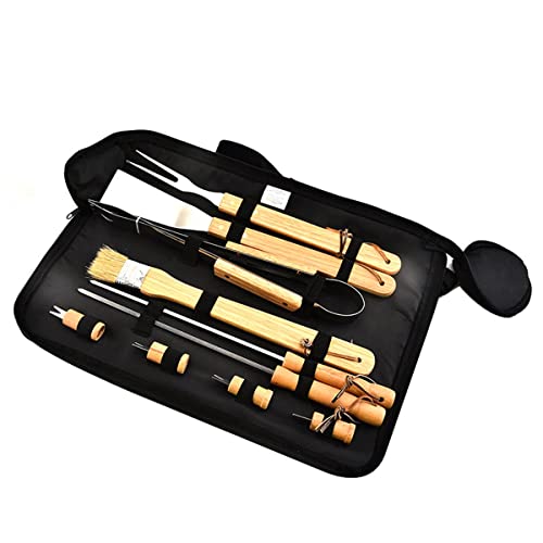 SDVantage BBQ Grill Accessories, Grill Utensils Set, 10PcsStainless Steel BBQ Tools Set for Men & Women Grilling Accessories Camping Backyard Barbecue