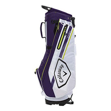 Callaway Golf 2021 Chev Stand Bag White/Purple/Yellow
