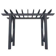 Vita Summerwood Craftsman Cedar Arbor Charcoal 91"x40"x85