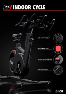 Life Fitness ICG Group Indoor Exercise Bike IC4 Matte Slate