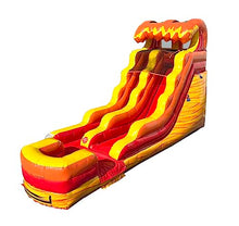 TentandTable 15FT Commercial Inflatable Water Slide & Blower, Lava Wave