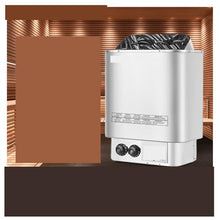 POGHDBXA Sauna Accessories, Sauna Heater, Stove for Room, Small Stainless Steel for Home, Heating Equipment, Dry, Constant Temperature Wall Boiler for, Hotel, SPA