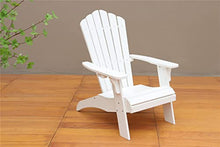 Folding Adirondack Chairs Patio Chairs Lawn Chair Outdoor Chairs with Cup Holder Weather Resistant for Patio Deck Garden, Backyard Deck, Fire Pit & Lawn Furniture Porch and Seating (Black) (White)