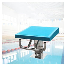 ENWINDXS Pool Diving Platform, 15° Inclined Professional Diving Platform, Anti Slip Stainless Steel Pool Diving Boards for Swimming Pool