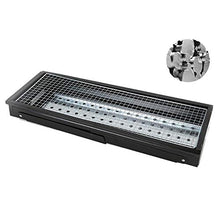 zxb-shop BBQ grill Portable Charcoal Grill Black Metal Foldable BBQ Grills Outdoor Cooking Charcoal Barbeque for Picnic, Camping, Patio Backyard Cooking - 23.62×8.66×12.99 inch Camping Grill