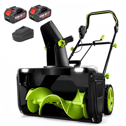SHUMIAO Cordless Snow Blower 40V, 20 Inch Electric Snow Thrower