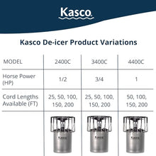 Kasco 1/2 HP Lake & Pond Deicer 120V Silver
