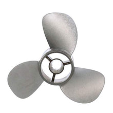 Quicksilver Bravo Three 3-Blade Stainless Steel Propeller 13.5" Diameter X 28" Pitch