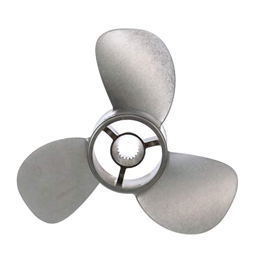 Quicksilver Bravo Three 3-Blade Stainless Steel Propeller 13.5" Diameter X 28" Pitch