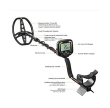 Gold Detectors, ATX880 Underground Metal Detector Gold Nugget Finder with Depth Scanner and PinPointer,for Treasure Hunting