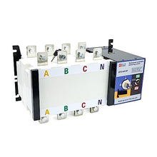 HTKEOXDRO 400A Automatic Transfer Switch Dual Power Change Over Generator Switch(400A)