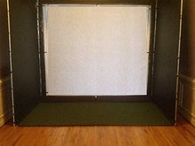 SPECTRUM GOLF SIMULATORS Golf Cage 10x15x5 ft with Net, Panels, Pads, and Screen