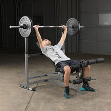 Body-Solid Olympic Combo Bench with Preacher Curl and LAT Pulldown Black