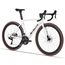 SAVADECK Carbon Fibre Road Bike Shimano R7120 White
