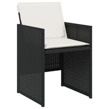 AMBERARD Patio Dining Set Set of 12 Black and Brown Furniture Set