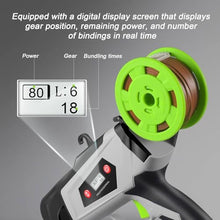 WEIMILOR Battery-Powered Vineyard Tying Machine Plant Tying Machine, Garden Tools Tying Pliers, Tying Machine Hand Tape Tool for Tying Tomatoes Grapes Flowers Vegetables Vineyard, Garden Tool