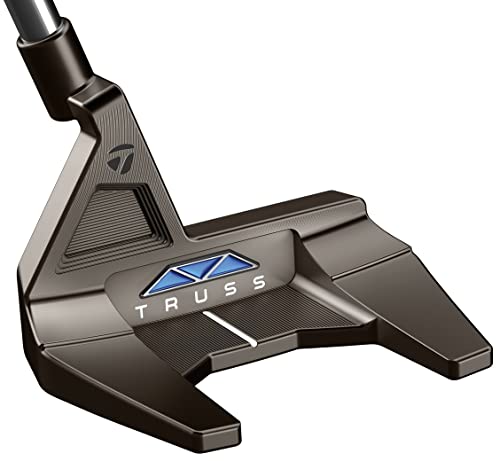 TaylorMade Truss Heel Putter Right Hand 34 Inch Shaft Titanium Black Blue